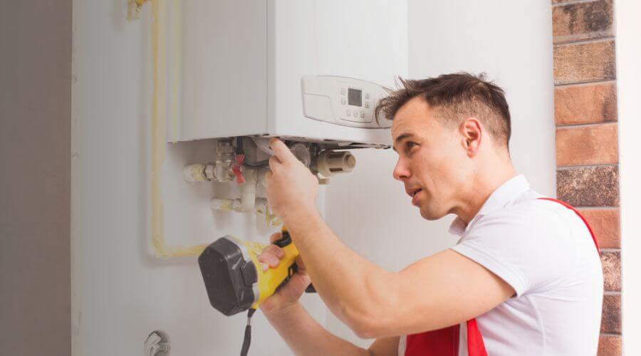 Local water heater installation in Riverton, CT